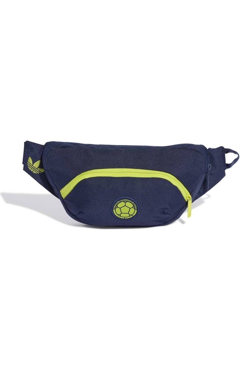 adidas Unisex adidas Navy Colombia National Team Waist Bag, Main, color, Navy