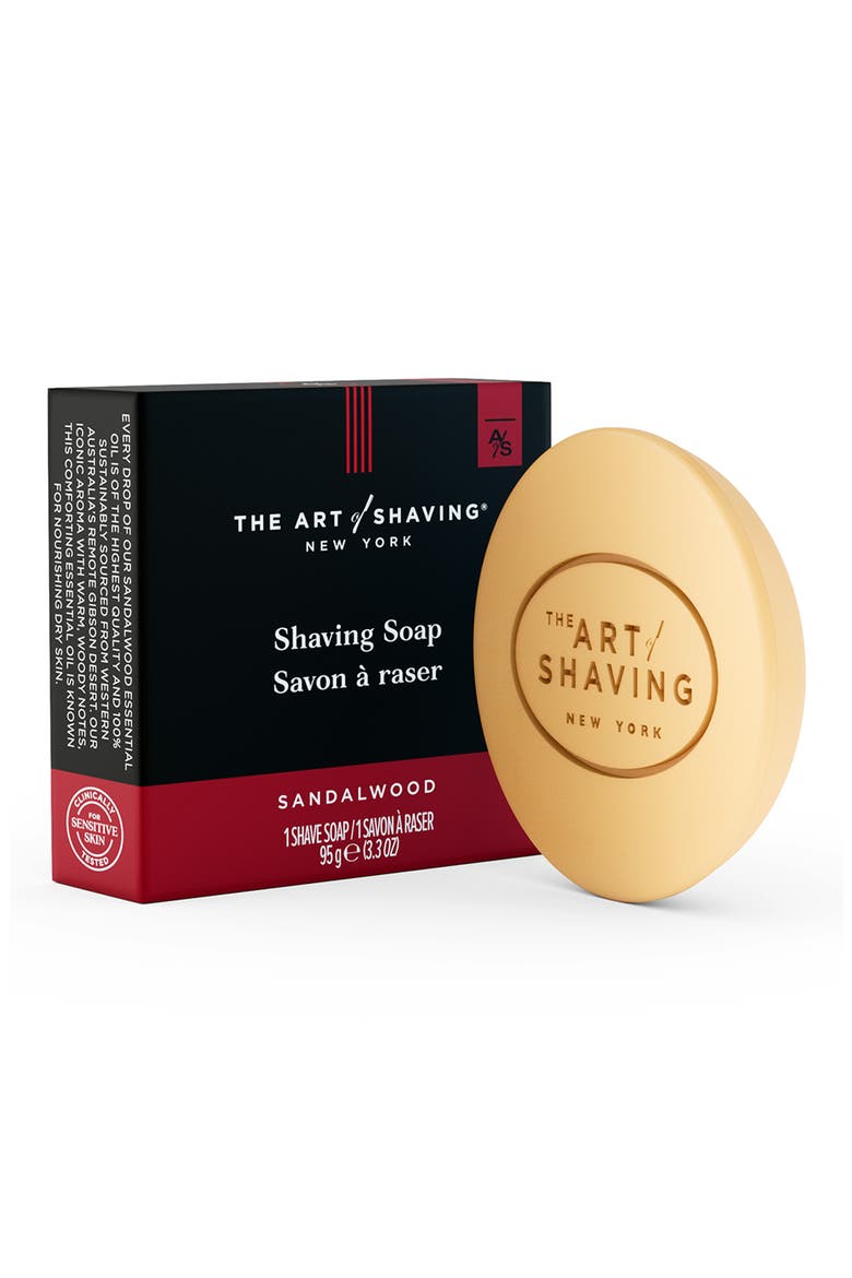 Shaving Soap Refill, Alternate, color, SANDALWOOD