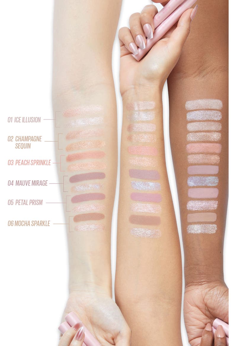 Wink Dazzle Eyeshadow & Glitter Multi Stick, Alternate, color, MOCHA SPARKLE