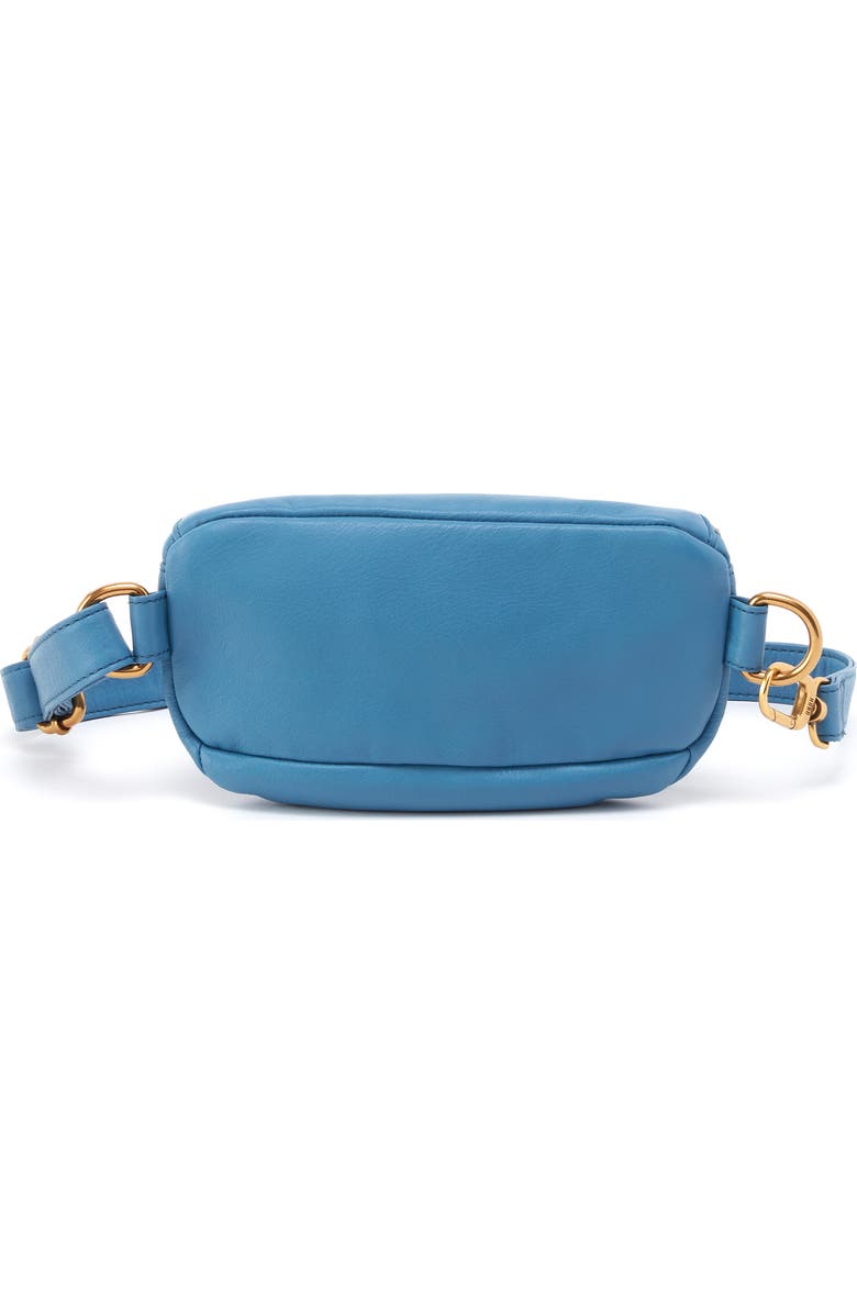 HOBO Fern Leather Belt Bag, Alternate, color, Dusty Blue