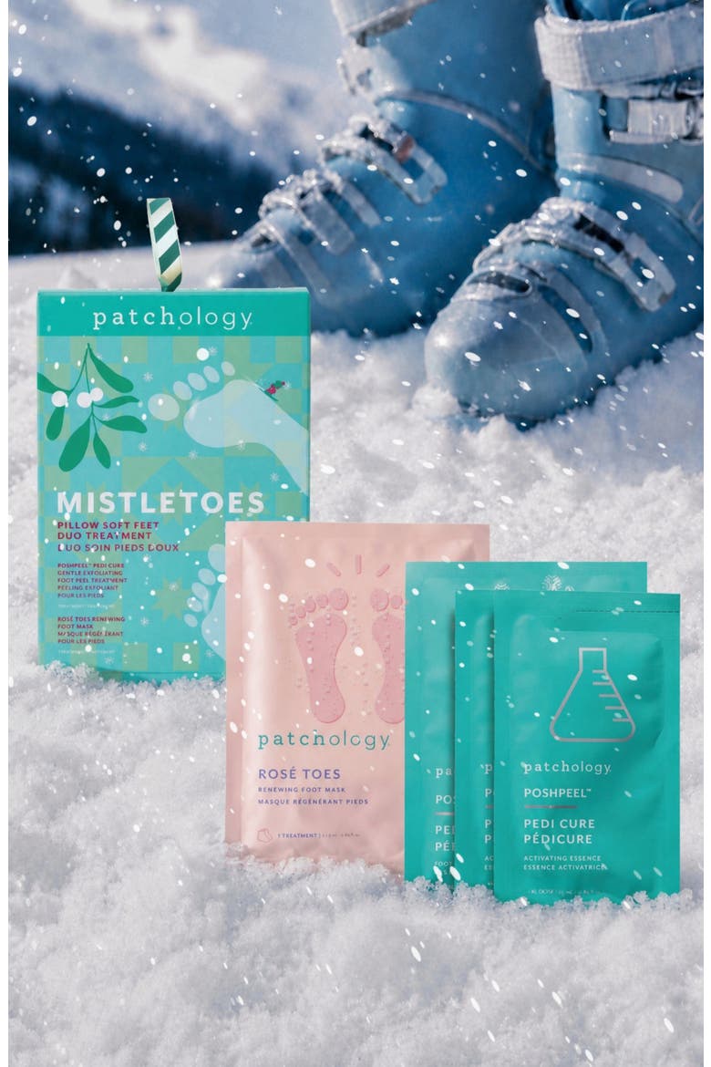 Mistletoes Foot Treatment Set, Alternate, color, NO COLOR
