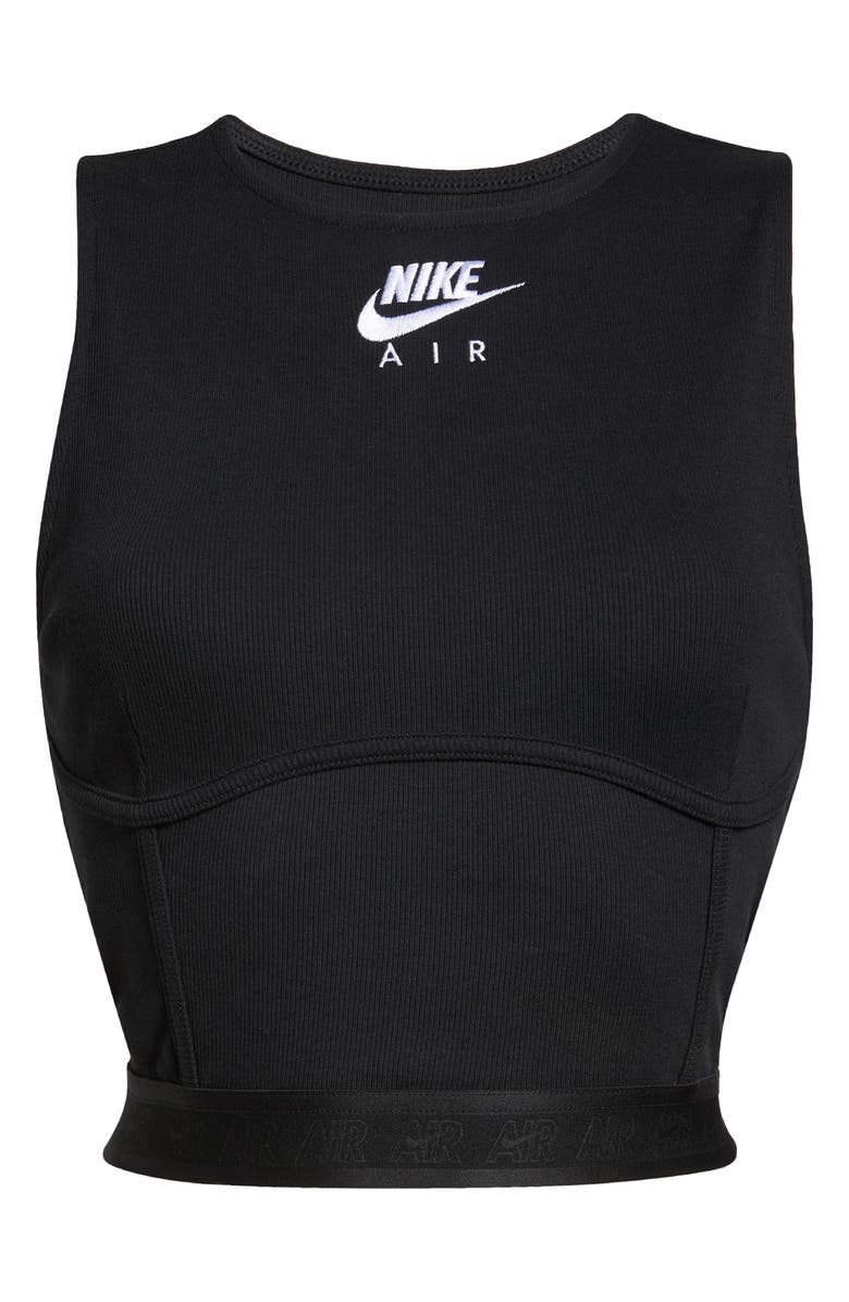 Nike Air Crop Rib Tank, Alternate, color, 