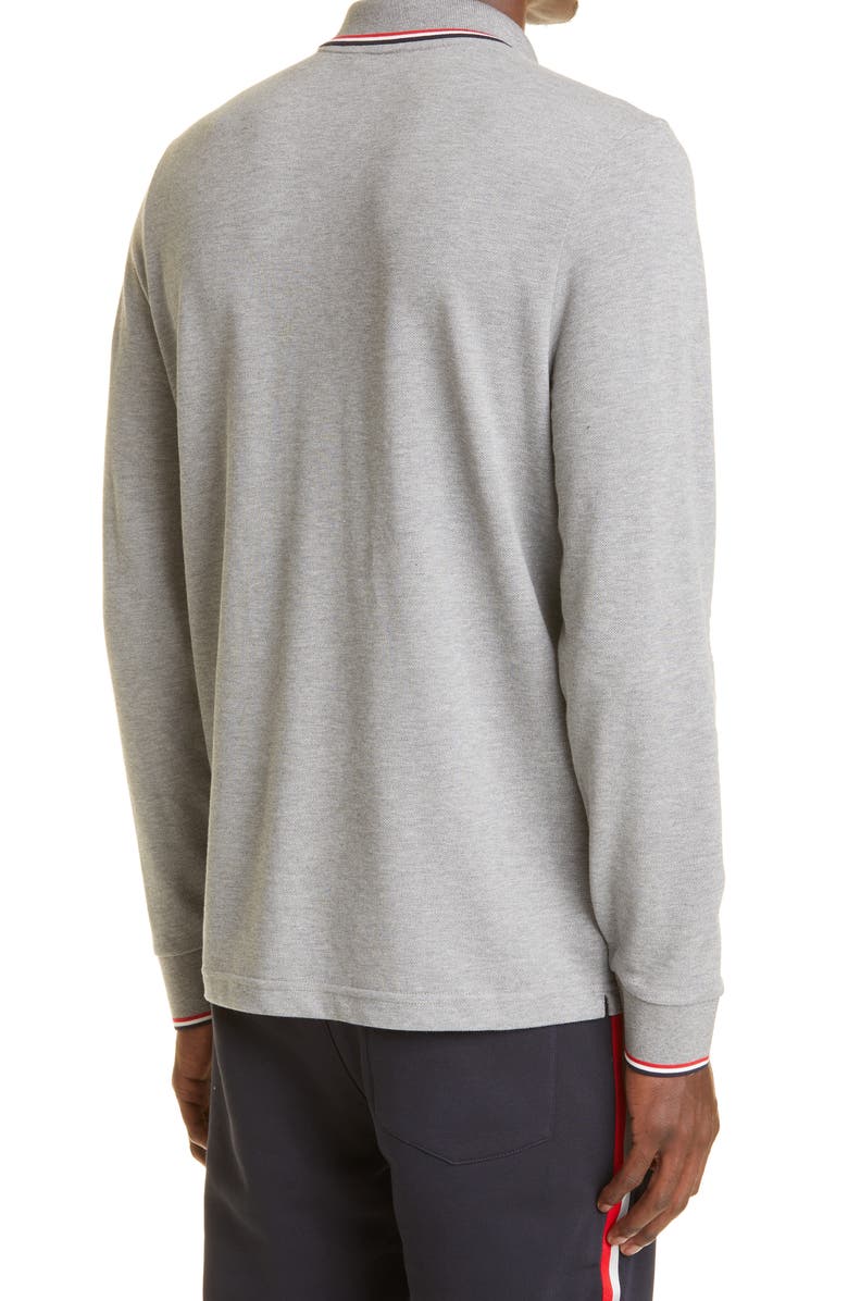 Moncler Maglia Long Sleeve Polo, Alternate, color, 