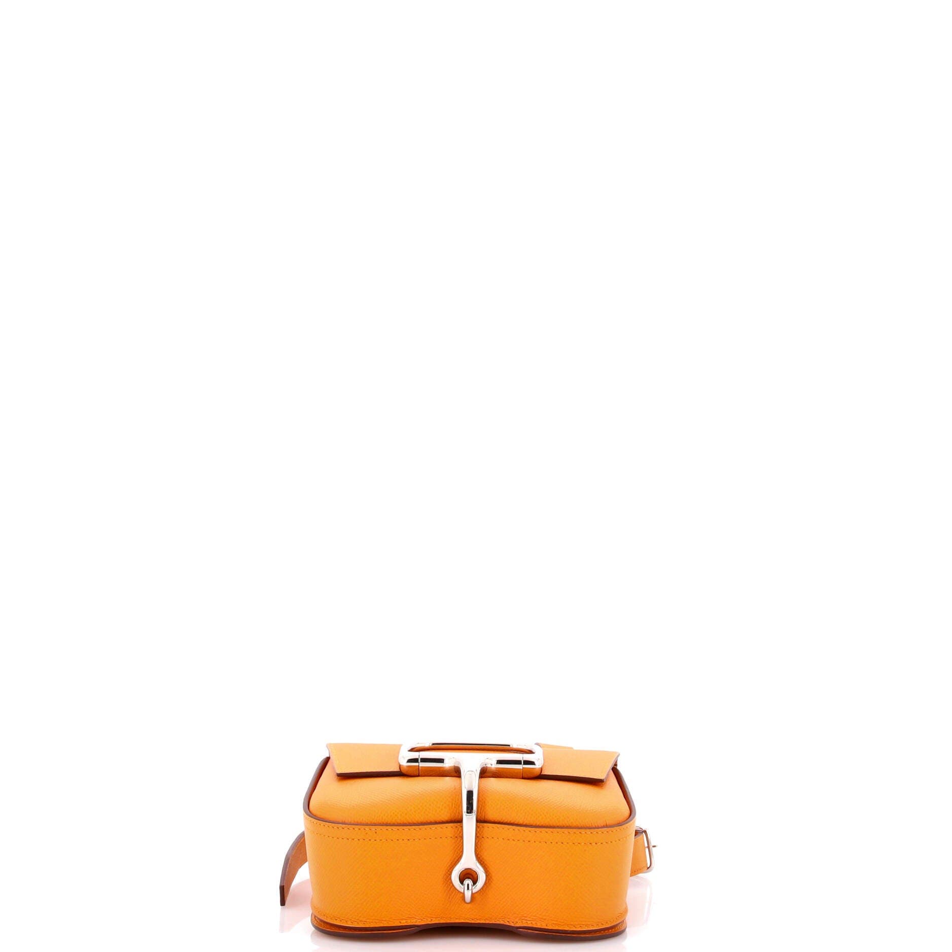 Pre-Owned Hermes Della Cavalleria Shoulder Bag Epsom Mini, Alternate, color, Apricot