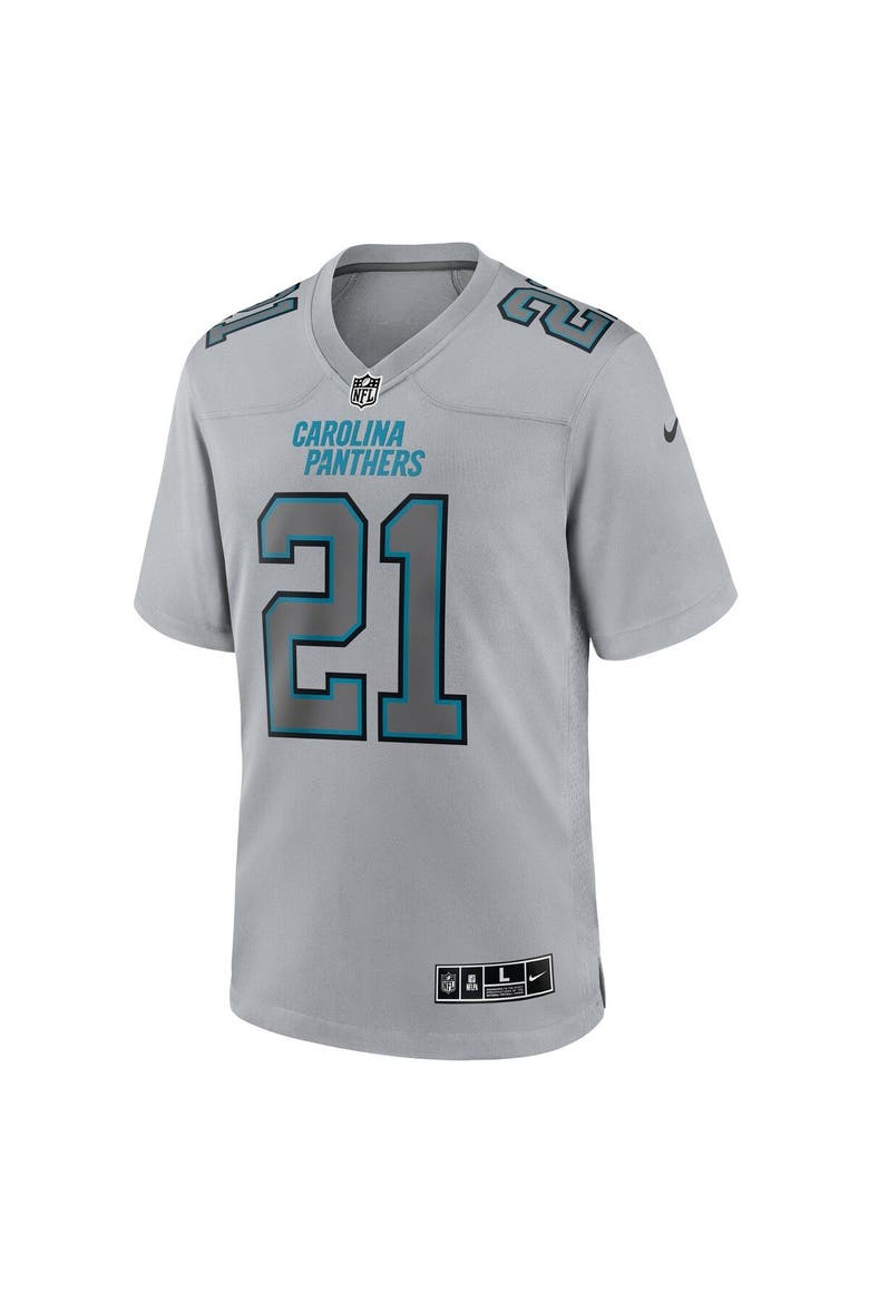 Men's Nike Jeremy Chinn Gray Carolina Panthers Atmosphere Fashion Game Jersey, Alternate, color, Gray