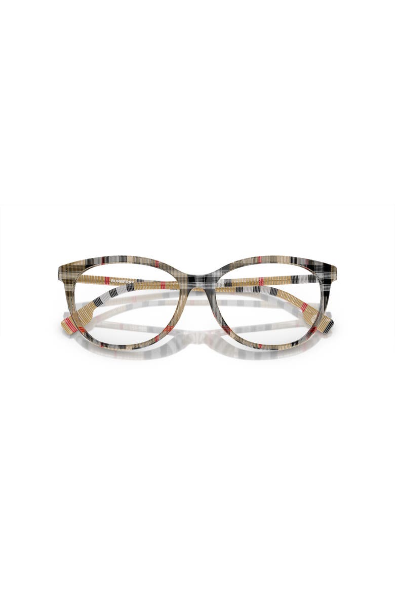 Burberry 52mm Irregular optical glasses, Alternate, color, Brown