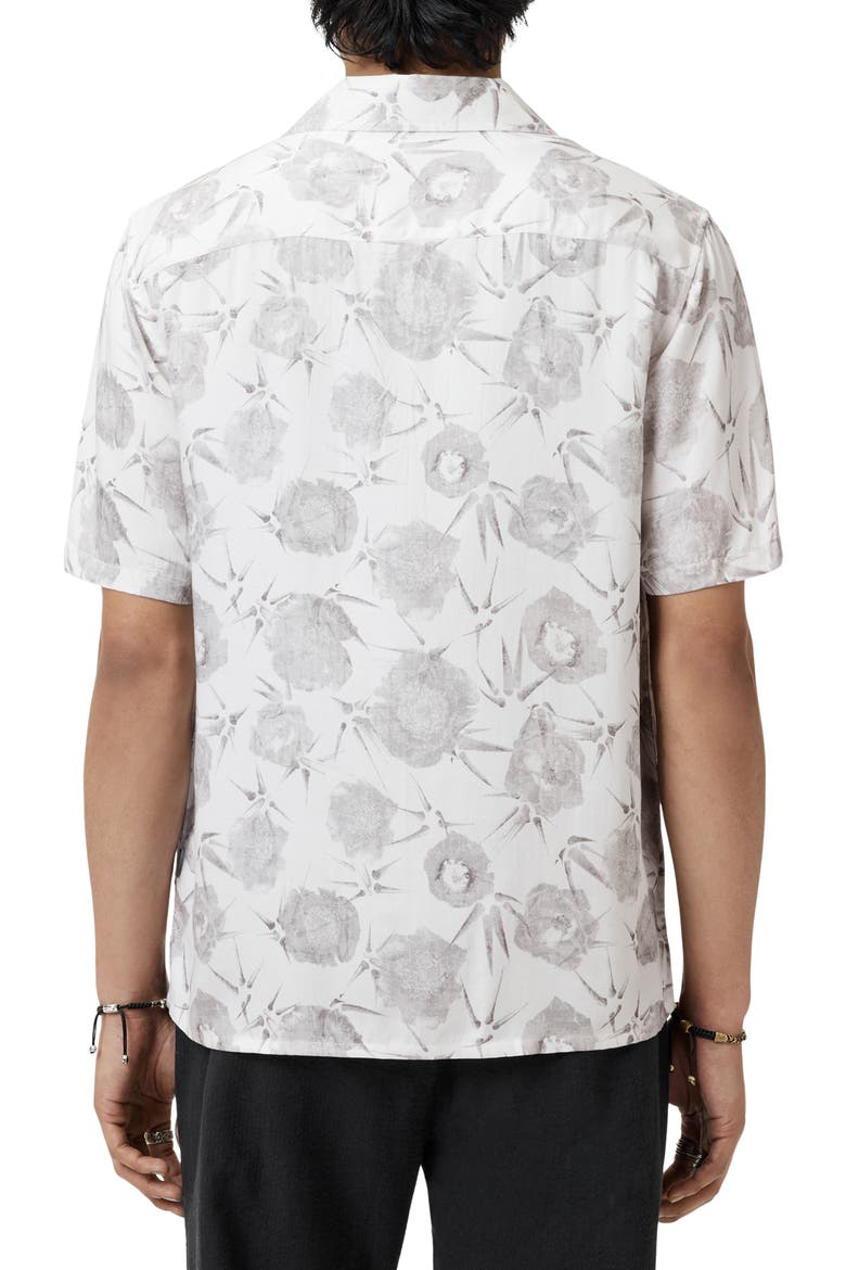 Dan Print Modal Camp Shirt, Alternate, color, WHITE