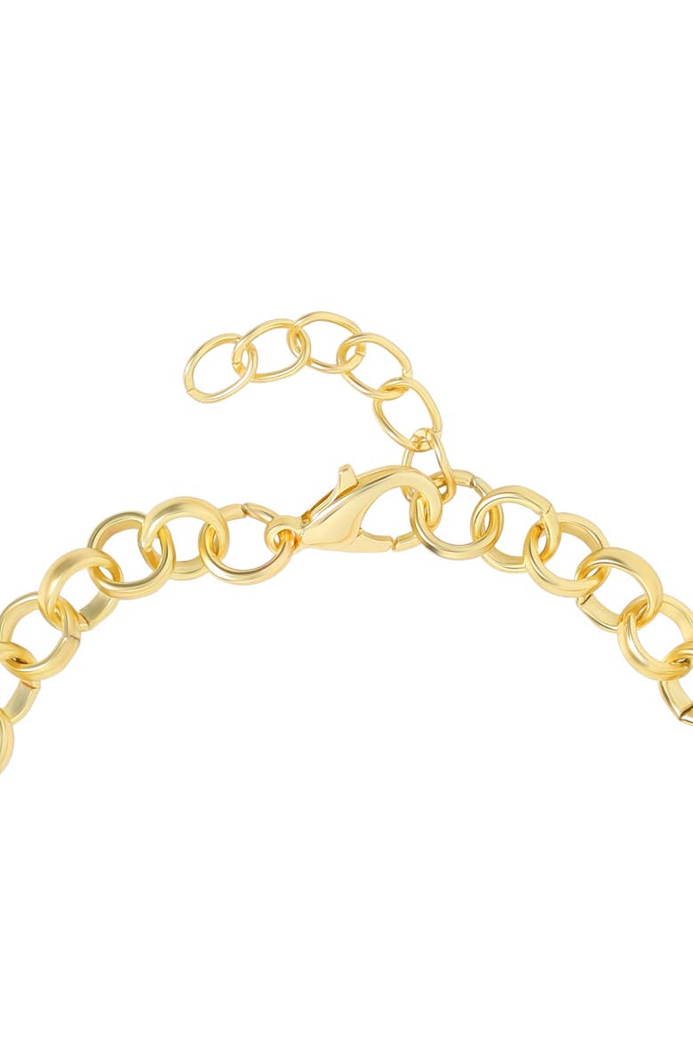 Winnie-the-pooh Charm Bracelet For Women Official License, 7"+1", Alternate, color, Gold tone