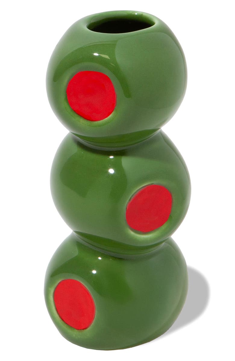 doiy Olivia Mini Vase, Main, color, Green