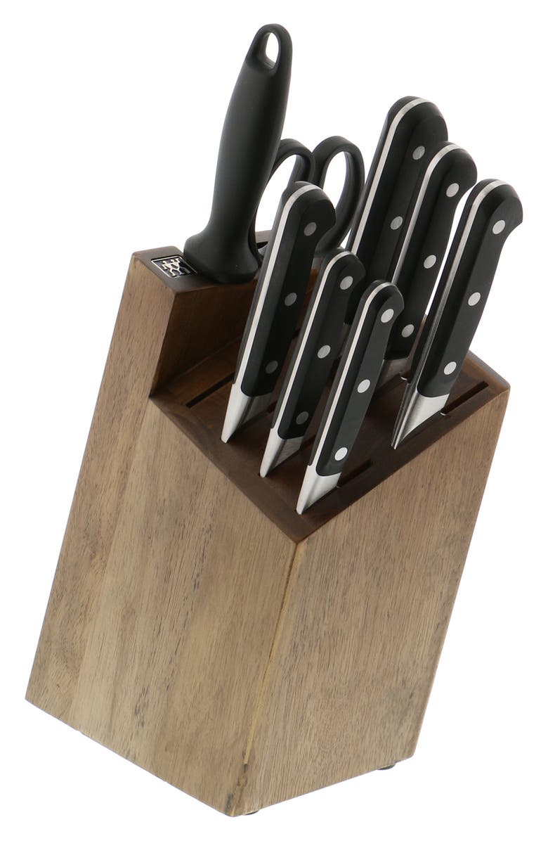 ZWILLING Pro 9-Piece Knife Block Set, Main, color, 