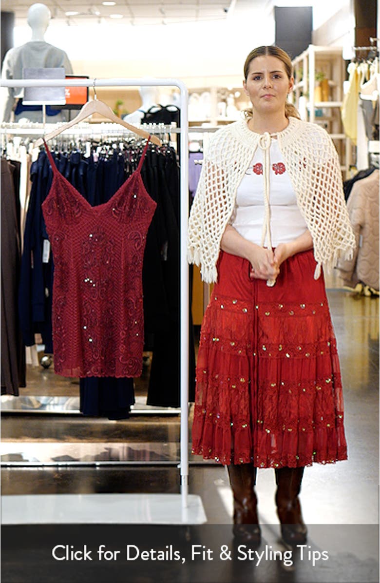 Catarina Beaded Minidress, sales video thumbnail