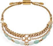 Alex and Ani Four Leaf Clover Stranded Bracelet Set