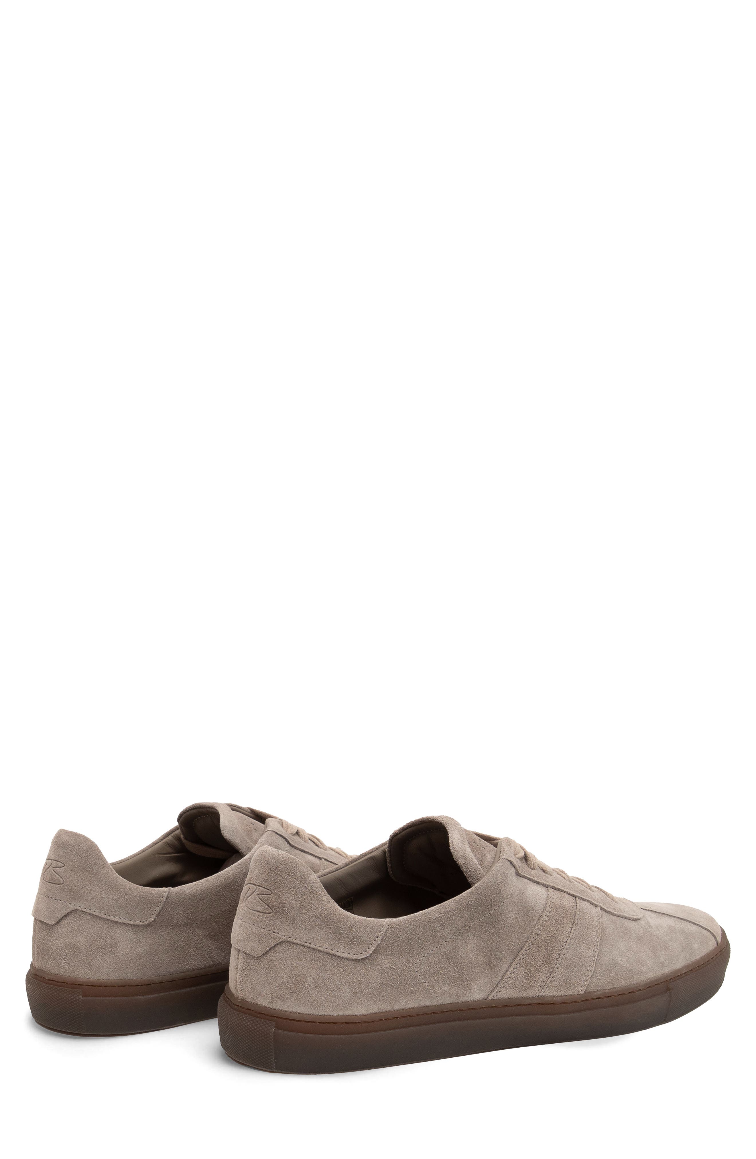 Dalton Suede Low Top Sneaker, Alternate, color, CLAY
