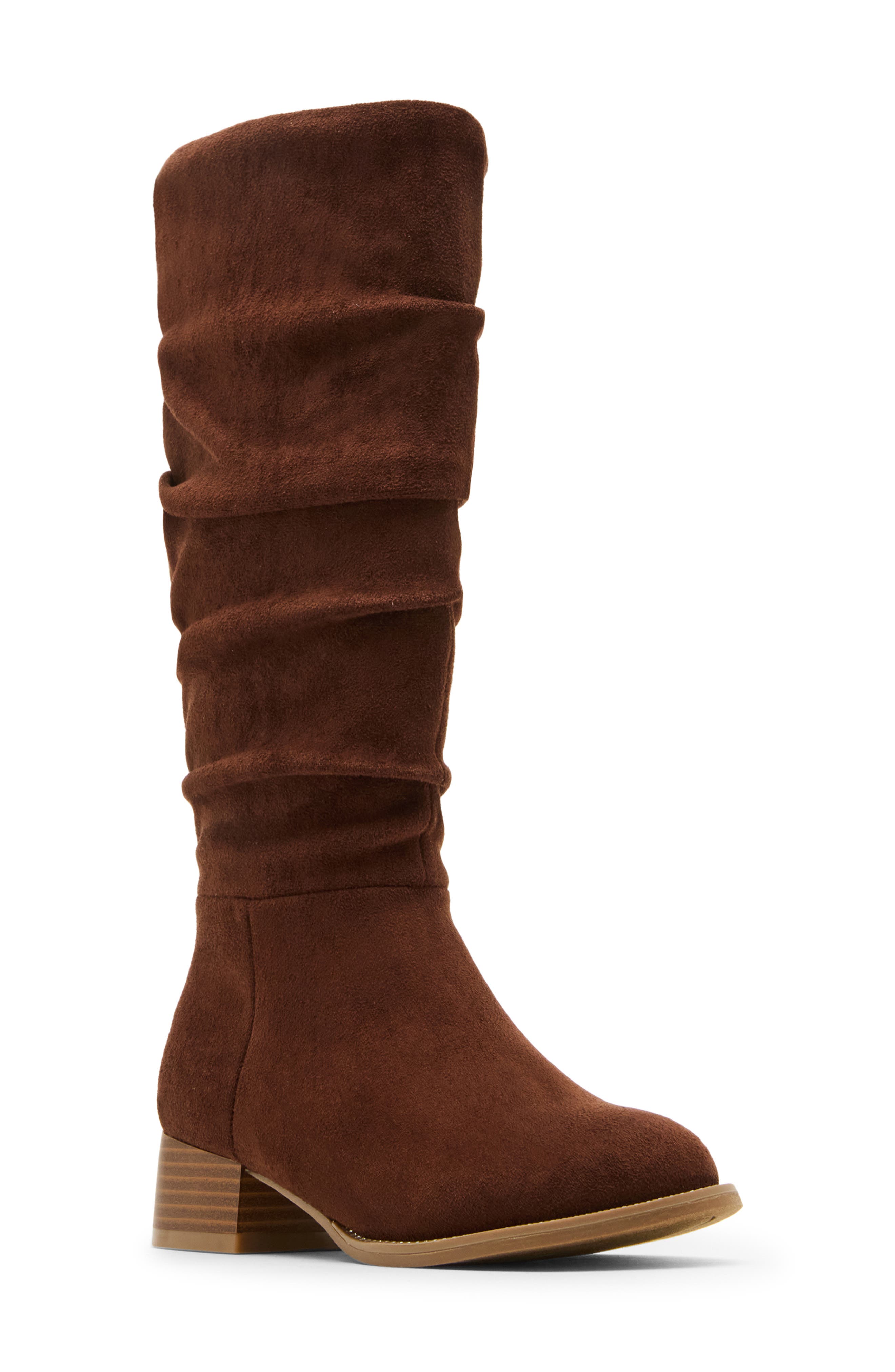 toddler tall brown boots