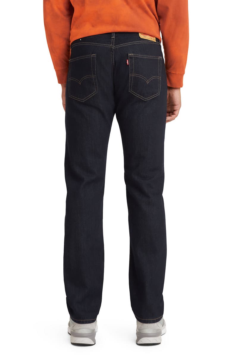 Levi's<sup>®</sup> 505<sup>™</sup> Relaxed Straight Leg Jeans, Alternate, color, At Your Darkest Rins