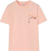 Burberry Brave Little Tree Cotton T-shirt