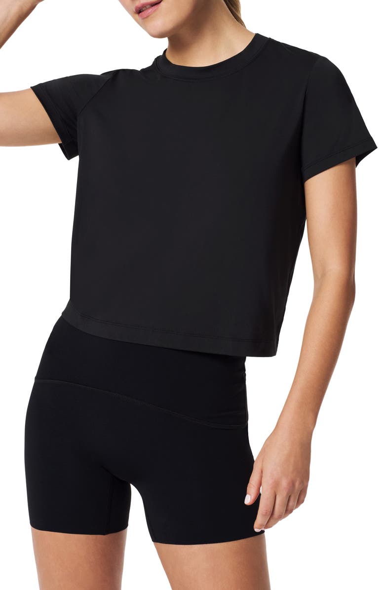 SPANX<sup>®</sup> Butter Boxy Performance T-Shirt, Main, color, 