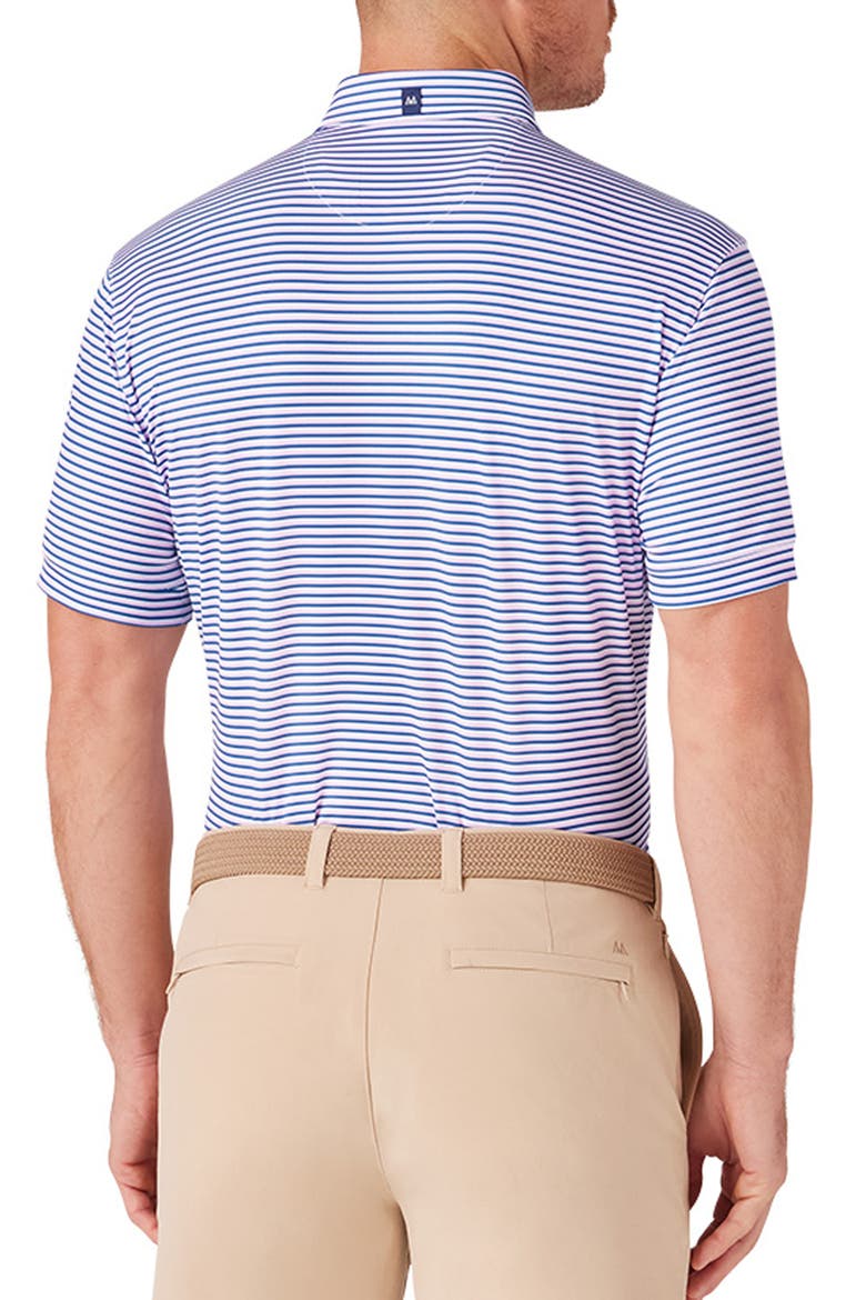 Versa Stripe Performance Polo, Alternate, color, ROSE MULTI STRIPE