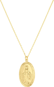 Set & Stones Virgin Mary Necklace