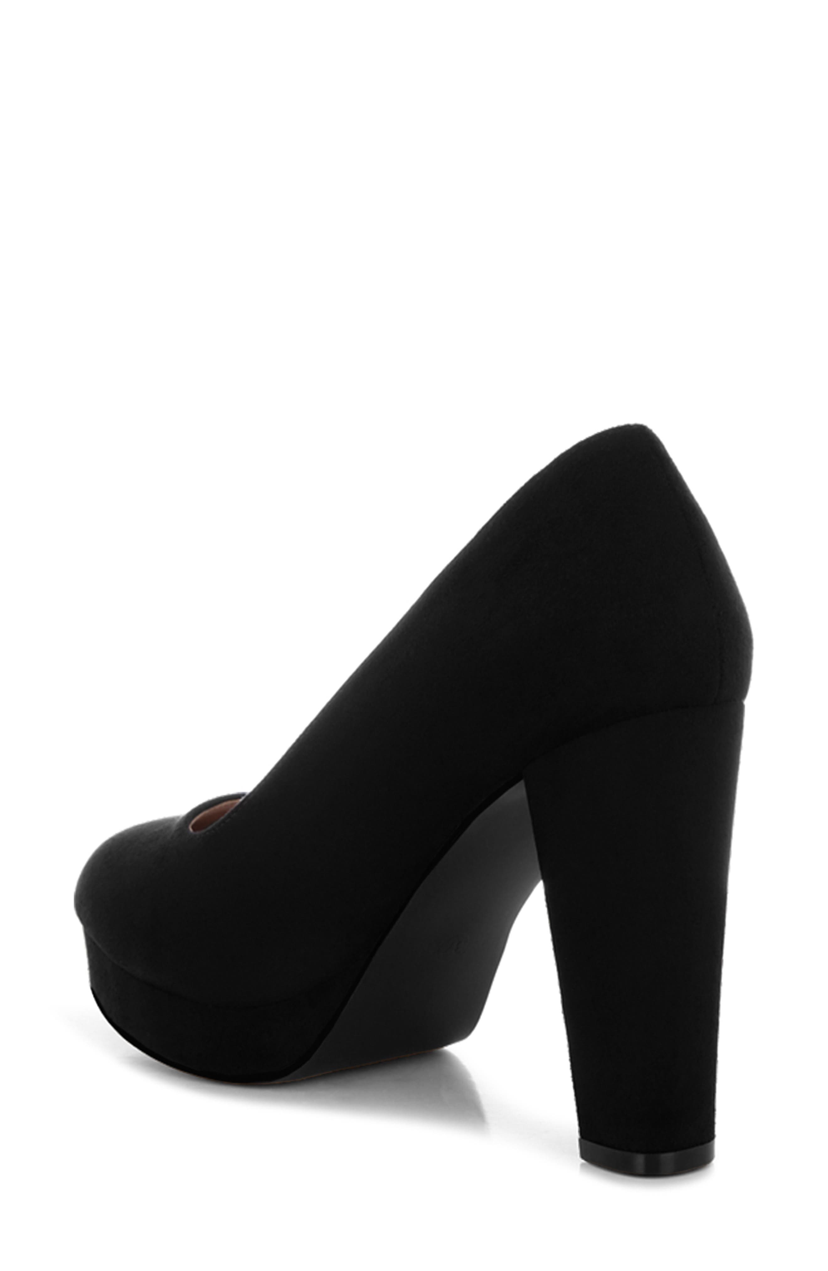 LONDON RAG Olanta Platform Pump, Alternate, color, Black