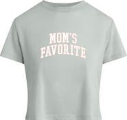 Favorite Daughter Moms Favorite Crop T-Shirt