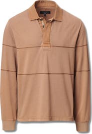 rag 
bone Washed Rugby Shirt