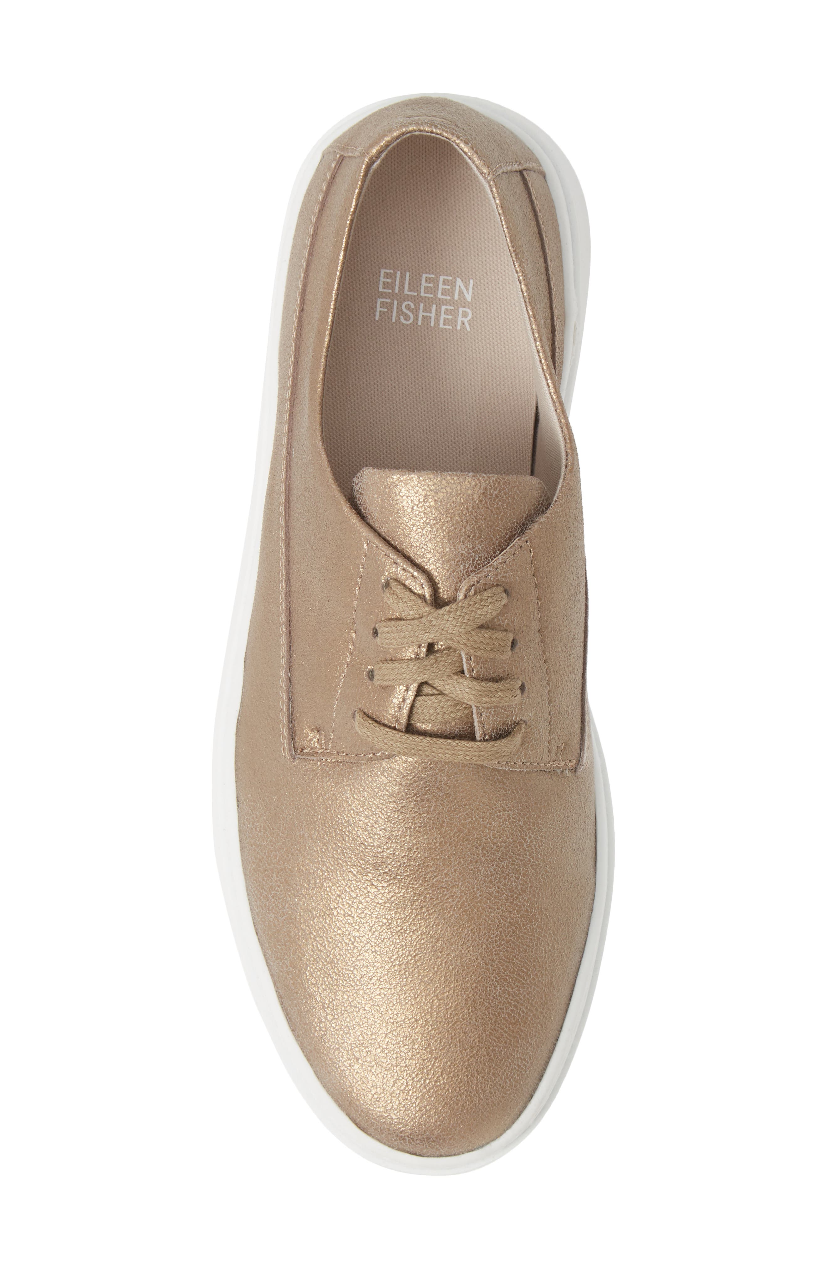 Prop Platform Sneaker, Alternate, color, LIGHT GOLD LEATHER
