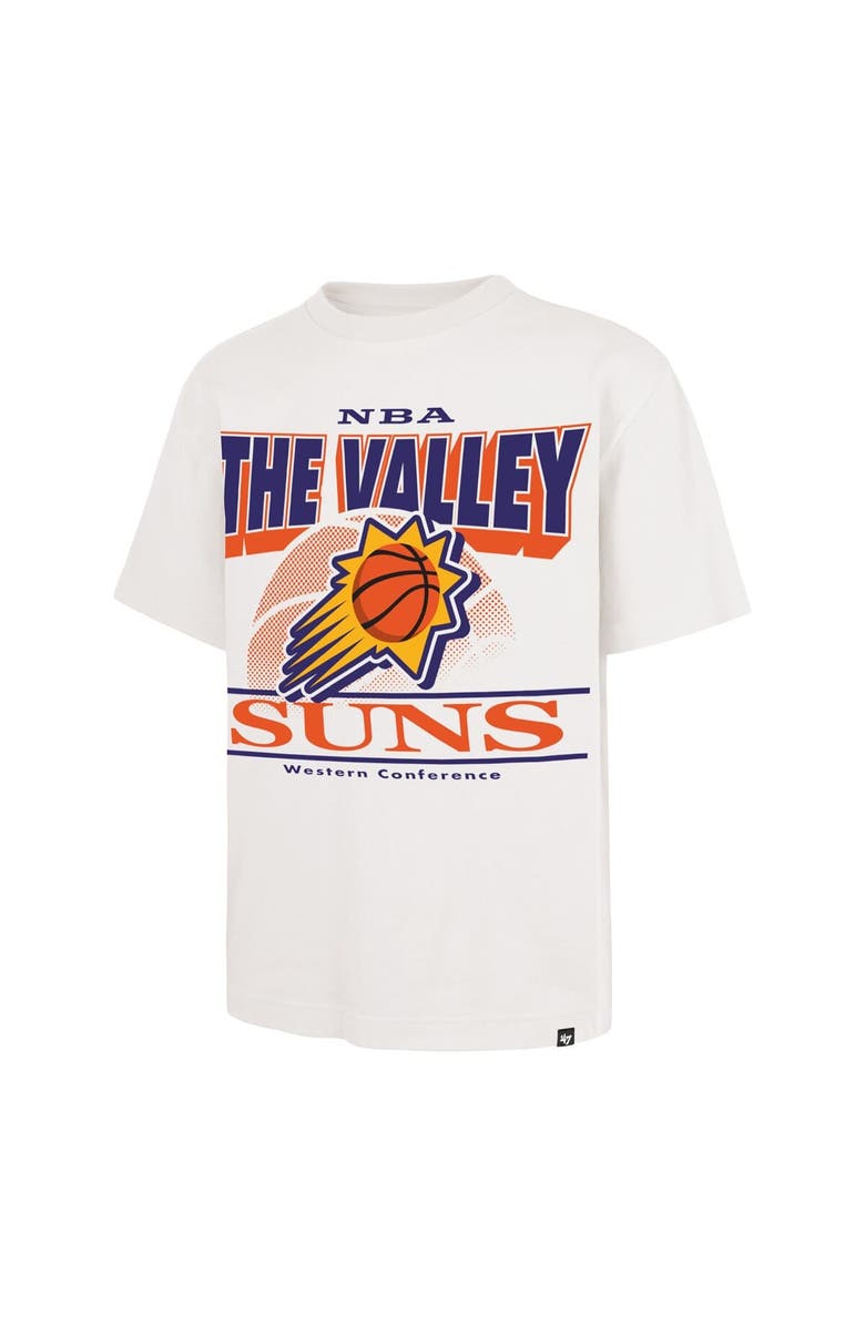 '47 Men's '47 White Phoenix Suns City Edition Shifty Foundation T-Shirt, Alternate, color, White