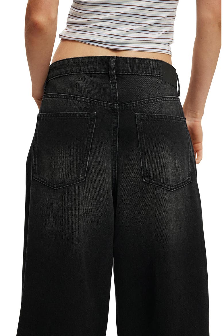 Women's Boyfriend Super Baggy Jean, Alternate, color, Y2k Washed Black