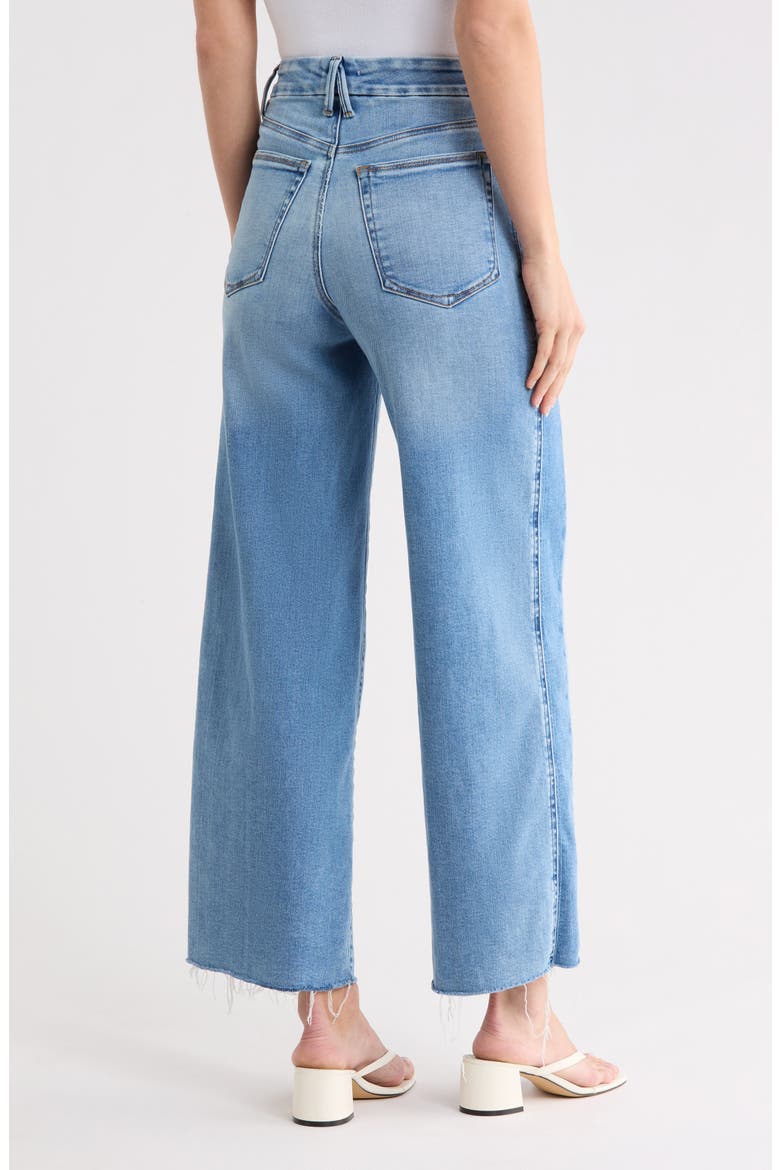 Good Skate High Waist Crop Wide Leg Jeans, Alternate, color, INDIGO1098