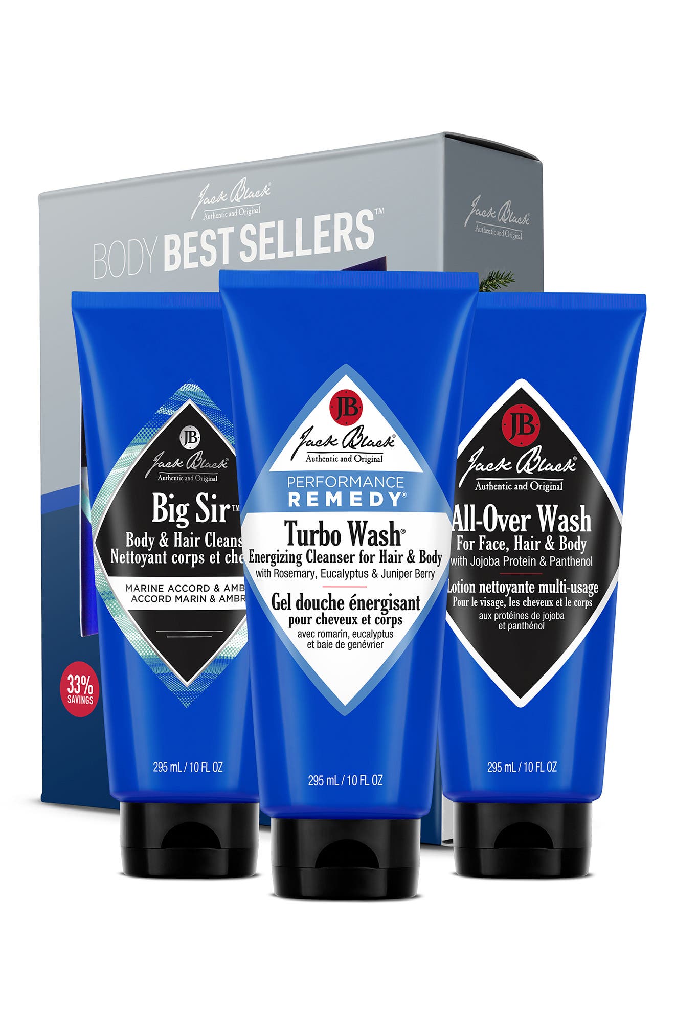 Jack Black Body Bestsellers Set (Nordstrom Exclusive) $72 Value
