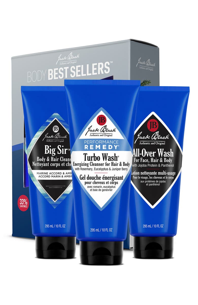 Jack Black Body Bestsellers Set (Nordstrom Exclusive) $72 Value, Main, color, 