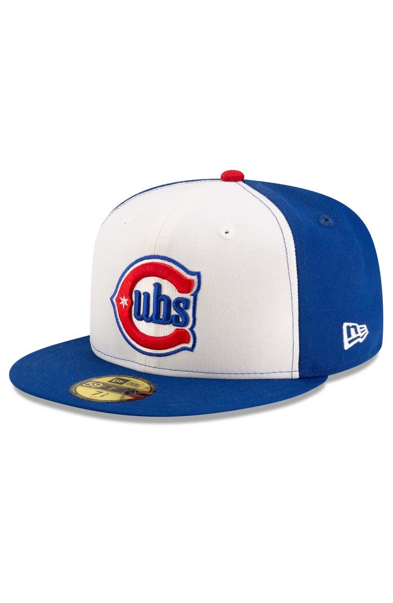 New Era Men's New Era Royal Chicago Cubs 2025 MLB Postseason Side Patch 59FIFTY Fitted Hat, Alternate, color, Royal