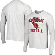 '47 Men's '47 Heathered Gray Arizona Cardinals Dozer Franklin Long Sleeve T-Shirt