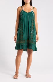Abound Open Knit Inset Minidress