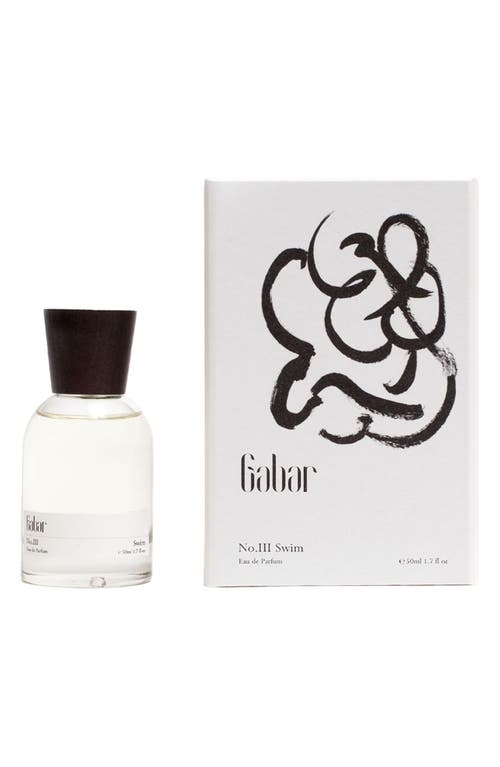 Gabar No. Iii Swim Eau De Parfum 50ml In White