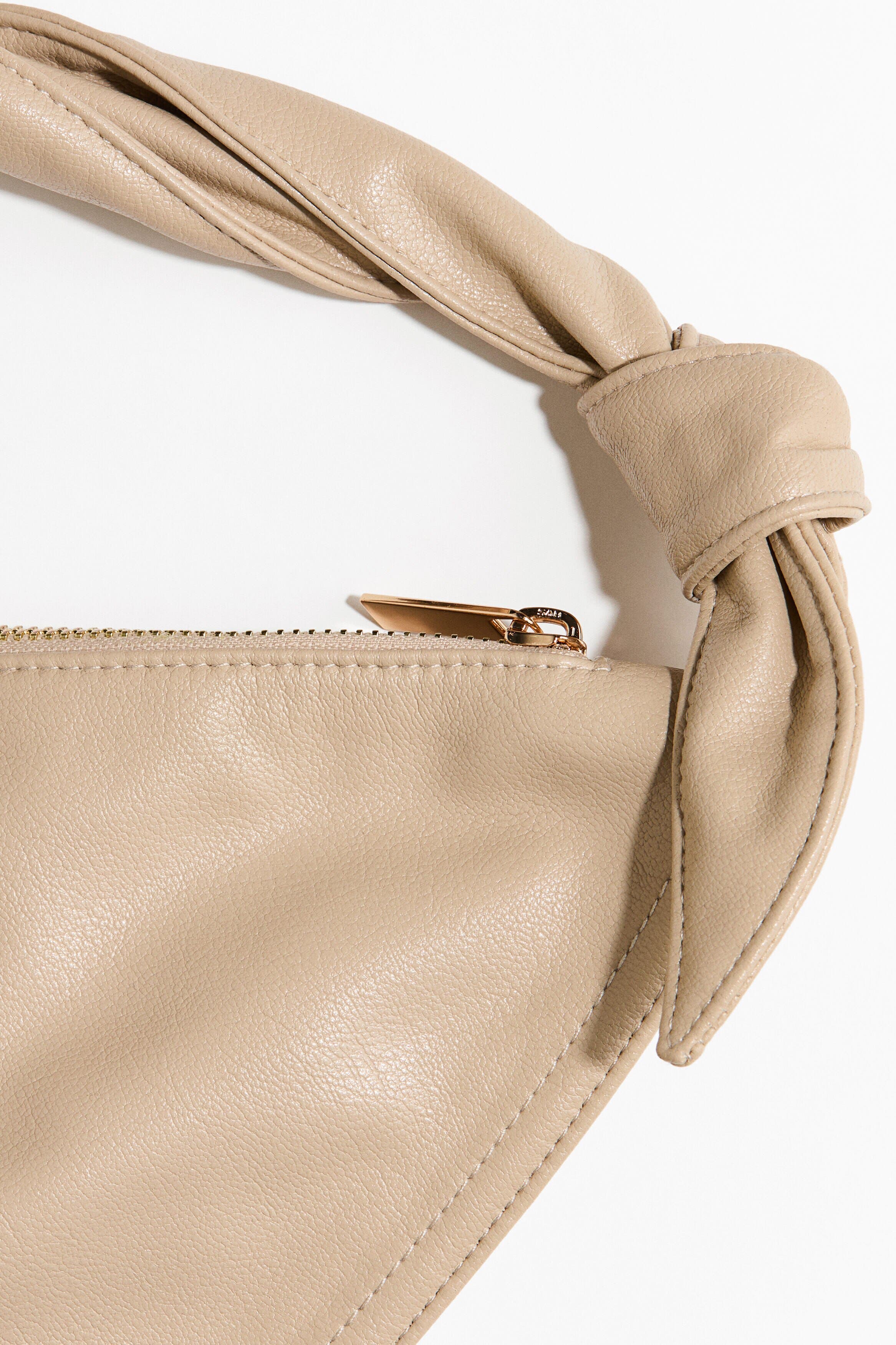 Scarf-look Shoulder Bag, Alternate, color, Light beige