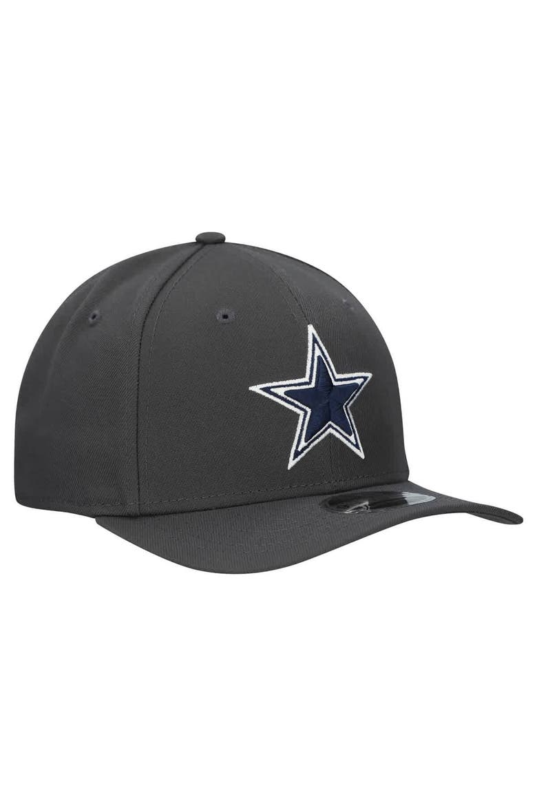 Men's New Era Graphite Dallas Cowboys Main 9SEVENTY Adjustable Hat, Alternate, color, Graphite