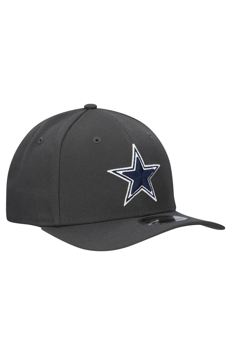 New Era Men's New Era Graphite Dallas Cowboys Main 9SEVENTY Adjustable Hat, Alternate, color, Graphite