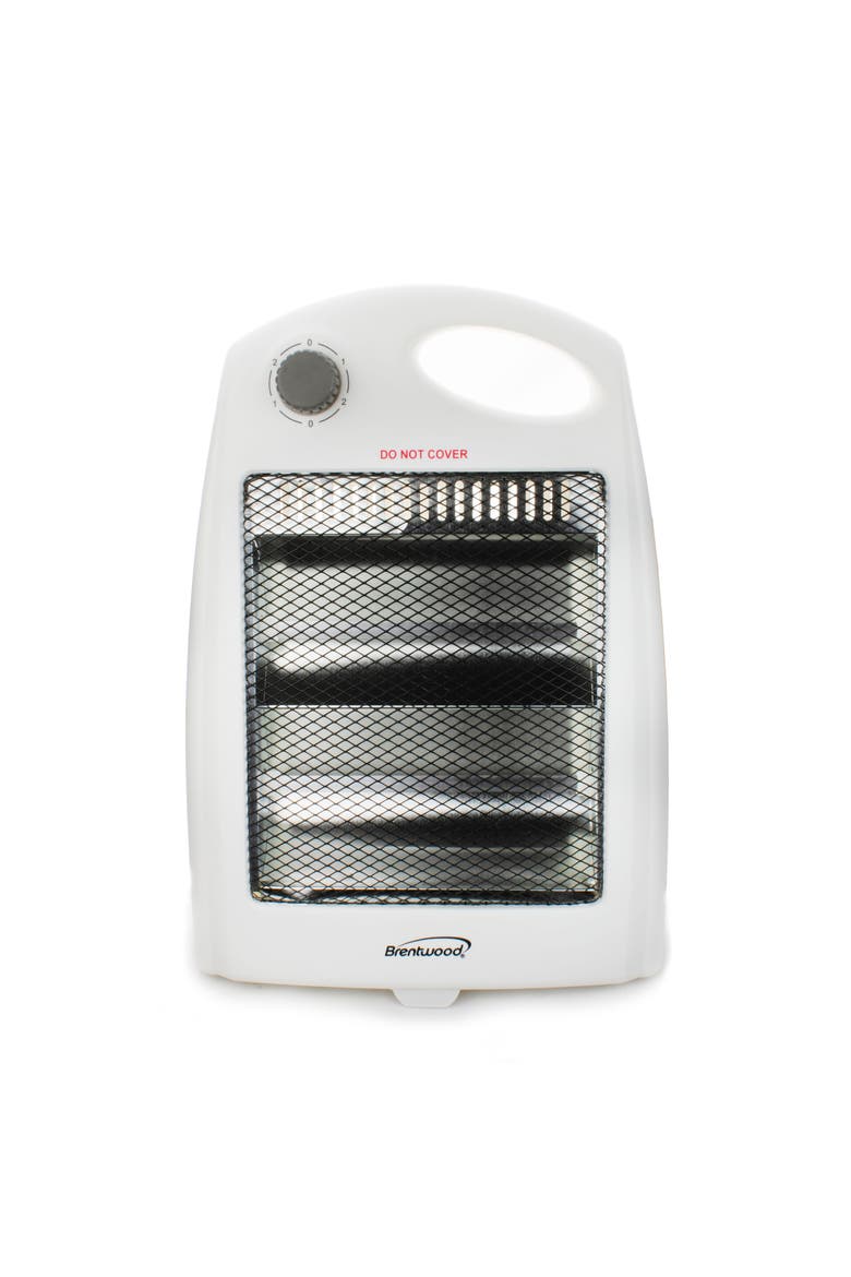 800 Watt Portable Space Heater in White, Alternate, color, White