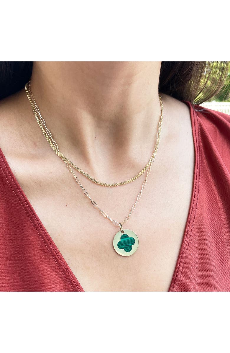 The Lovery Fine Jewelry Bismark Necklace, Alternate, color, Yellow Gold