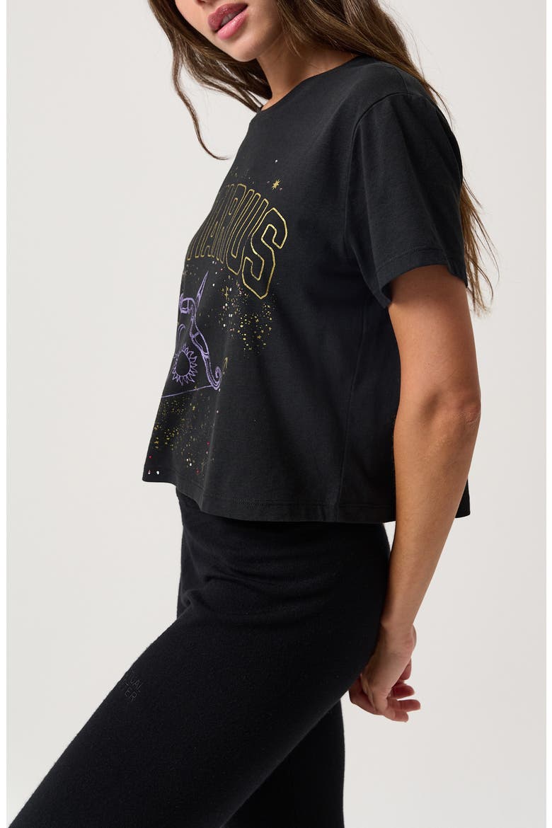 Sagittarius Mercury Graphic T-Shirt, Alternate, color, BLACK