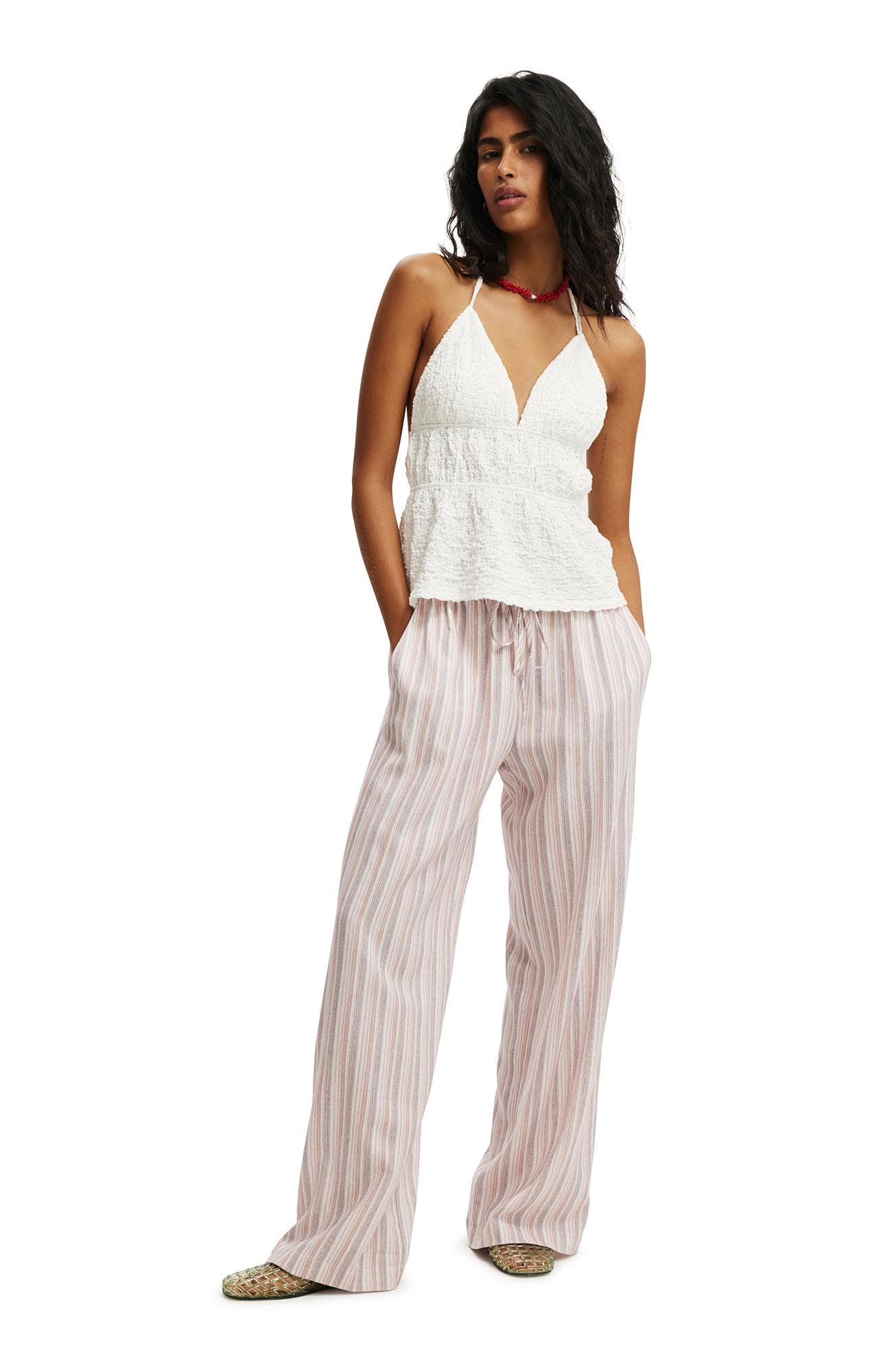Женские брюки Cotton On Women's Haven Wide Leg Pant — фото 4