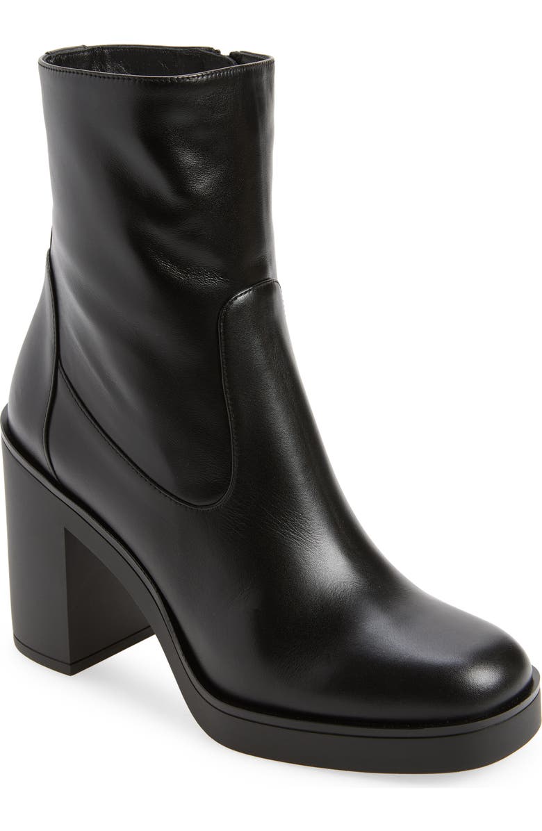 Stuart Weitzman Bethenny 80 Zip Bootie, Main, color,