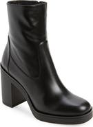 Stuart Weitzman Bethenny 80 Zip Bootie