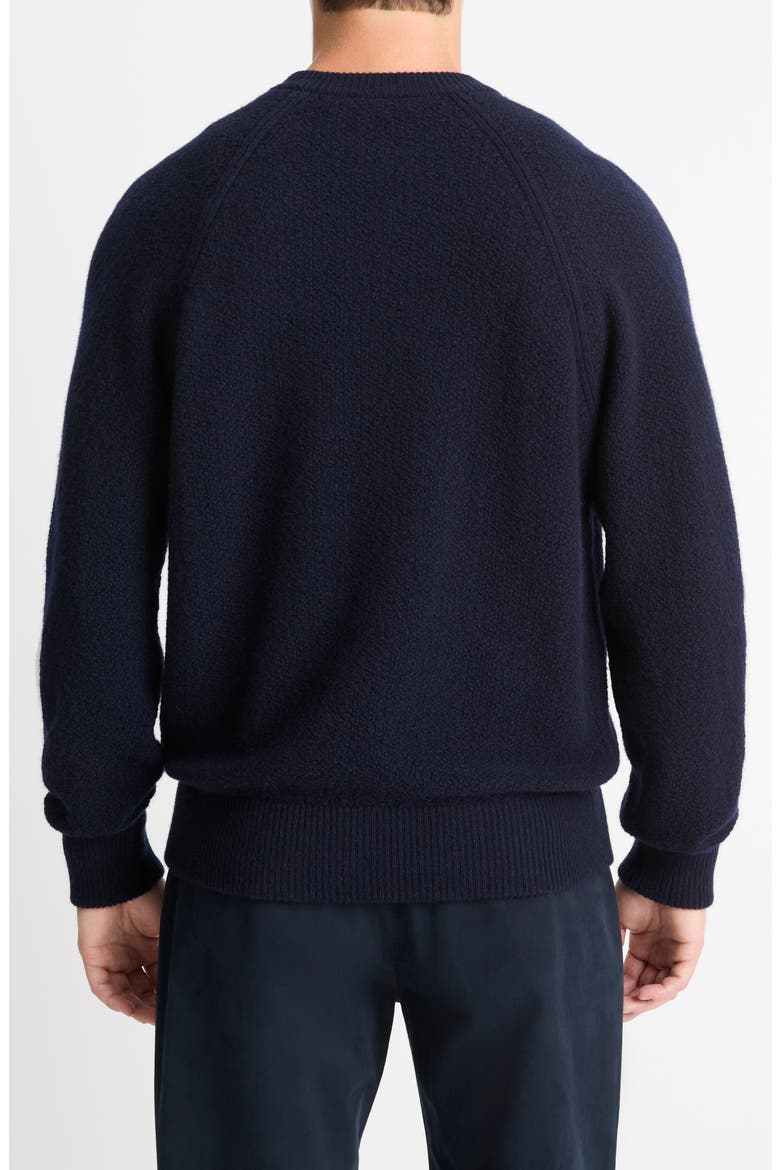 Wool & Cashmer Micro Bouclé Sweater, Alternate, color, COASTAL
