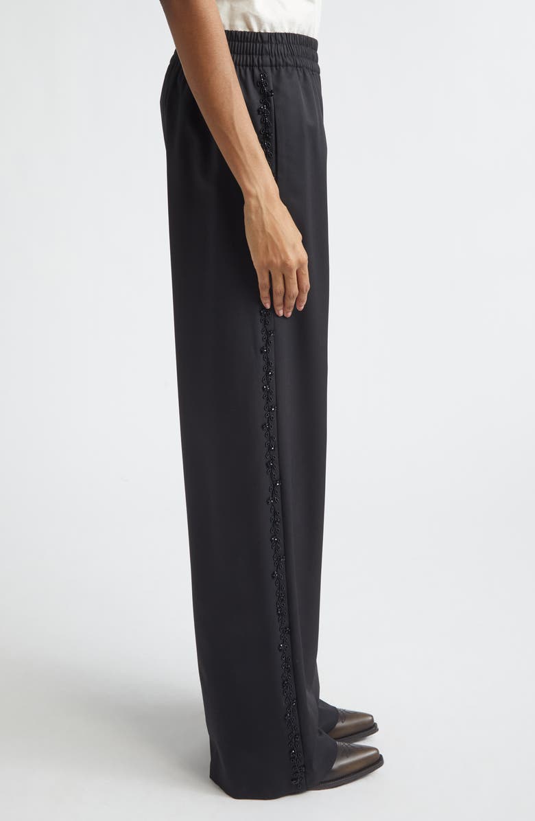 Golden Goose Journey W's Wool Trousers, Alternate, color, Black