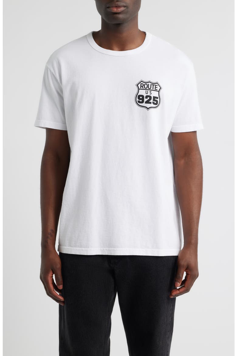Kicks Graphic Print T-Shirt, Main, color, WHITE