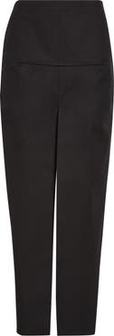 Rick Owens Sliced Stretch Poplin Maxi Skirt