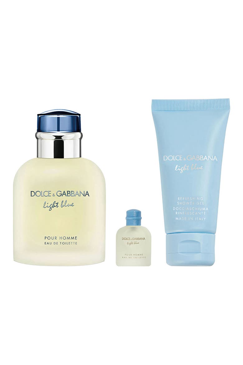 Light Blue Pour Homme Eau de Toilette 3-Piece Set, Main, color, NO COLOR